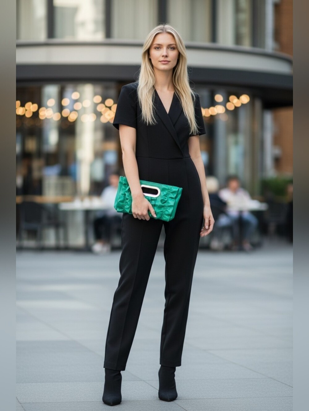 Vegan Ruffle Handbag - Picture 2 of 6